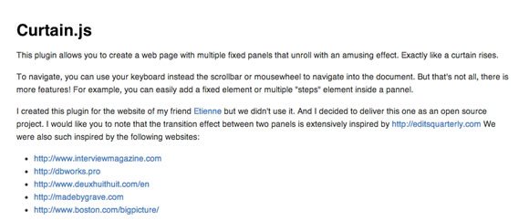 滾動視差網(wǎng)站工具與教程