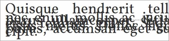 圖 14.line-height 設(shè)置成絕對(duì)值(px)時(shí)，當(dāng)字體增大時(shí)有可能出現(xiàn)重疊的問(wèn)題