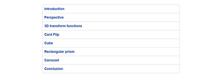 15個實用的CSS在線實例教程